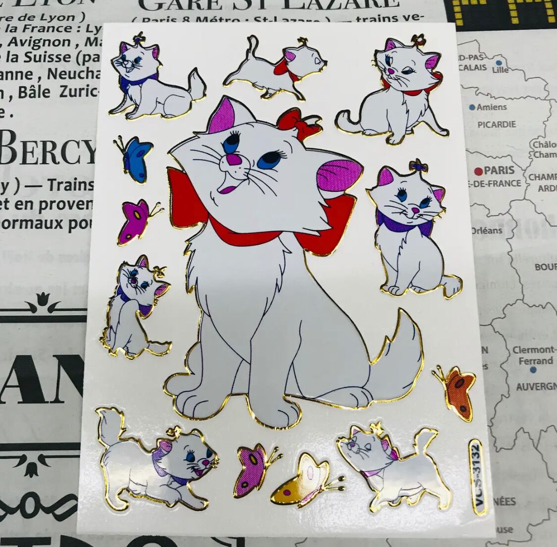 76 キャット レトロキラキラシール VCS-3132 VCS01