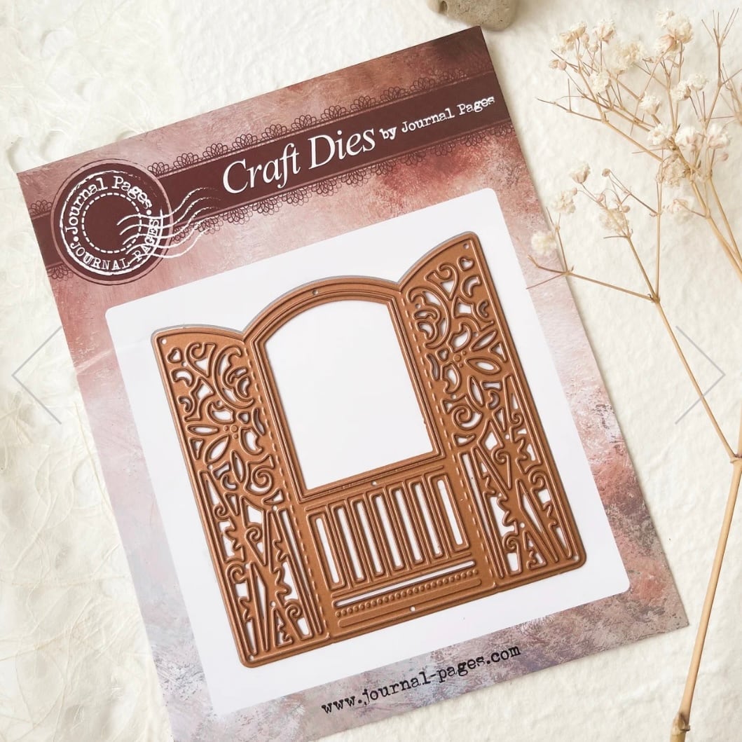 journal pages 【LACY WINDOW CUTTING DIES】