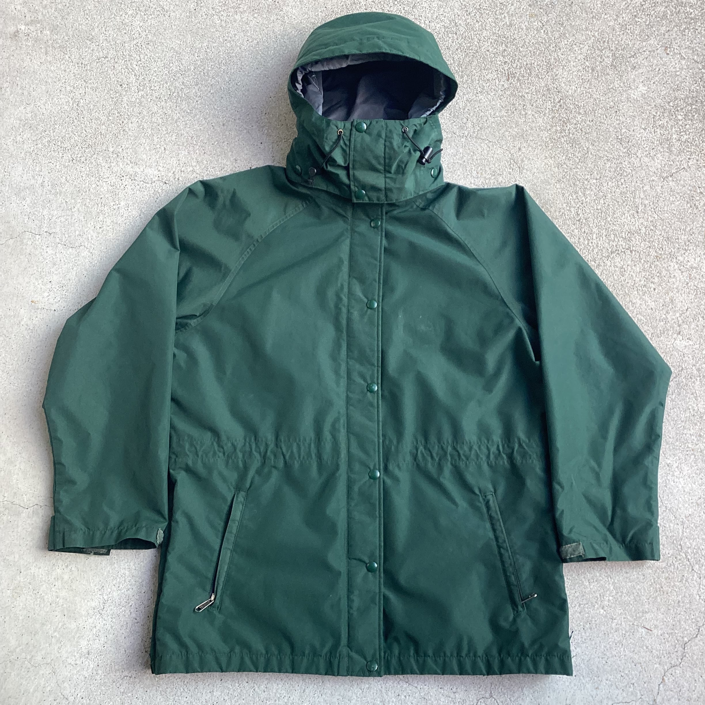 レア 90s 00s THE NORTH FACE US FOREST SERVICE GORE-TEX マウンテンパーカー アメリカ合衆国森林局  支給品 特別仕様 スリットデザイン