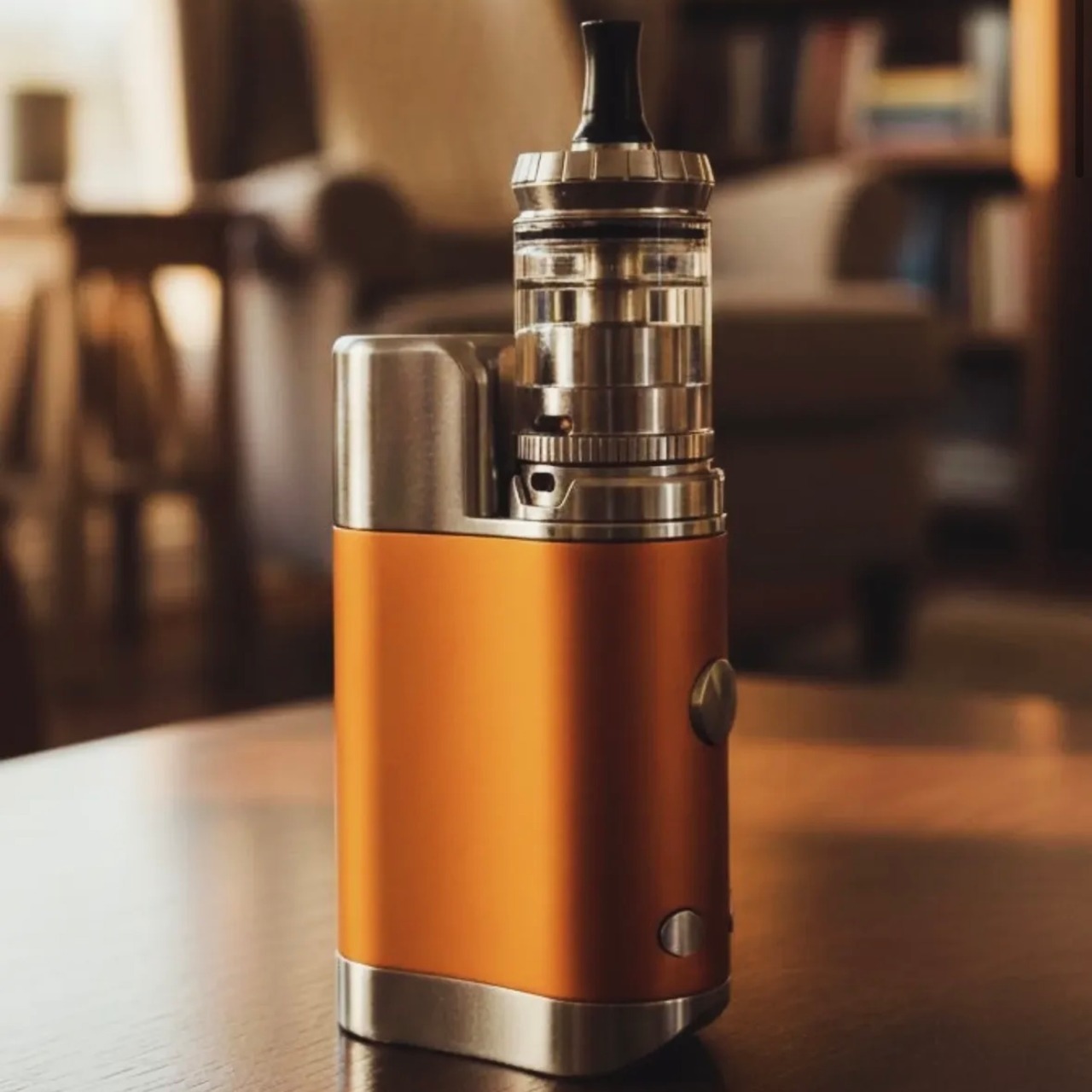 Eclipse+ 21700 SBS Orange + 25mm Ring by KHONSU Tech