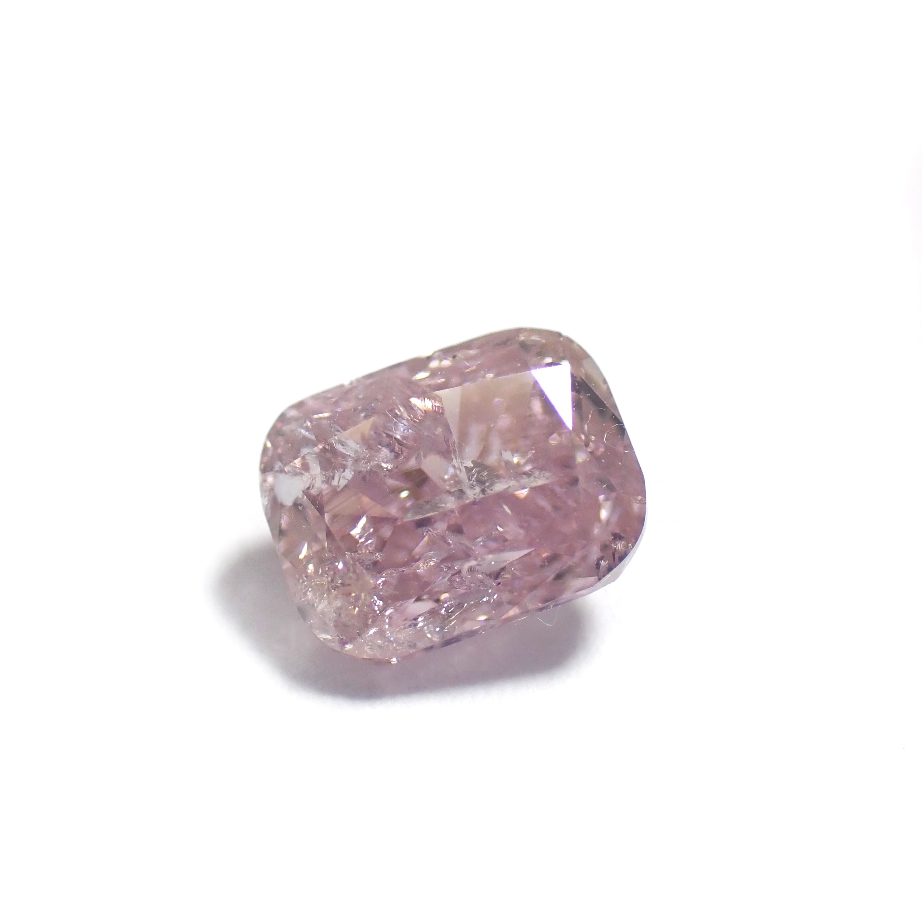 1.009カラット　天然ダイヤモンド　ルース　中宝ソーティング 超希少】1カラット 1.032ct Fancy Brownish Pink 天然 ピンク