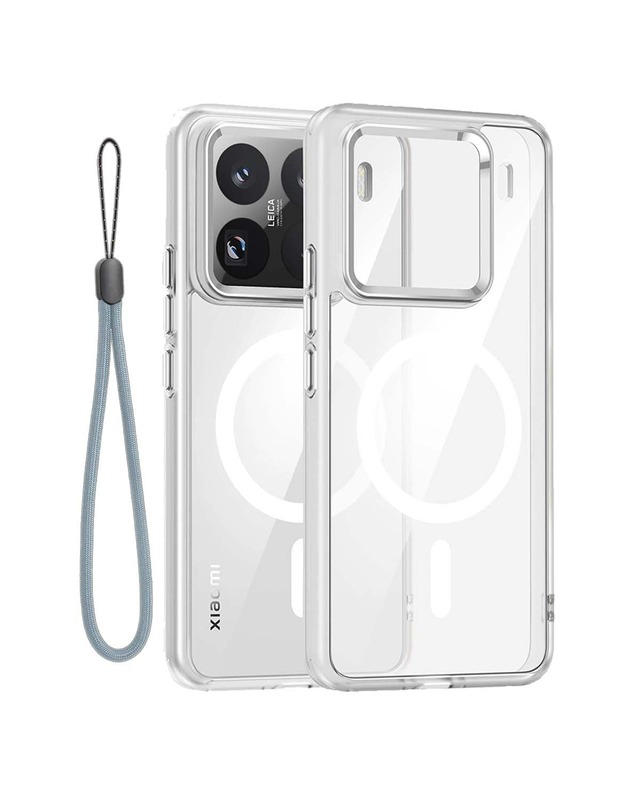 For Xiaomi 15 用 ケース カバー ワイヤレス充電 対応 YAJOJO 薄型 軽量 耐衝撃 落下防止 滑り止め レンズ保護 傷防止 Xiaomi 15 対応 携帯ケース (ホワイト)