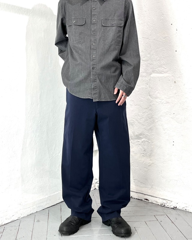 70s(1974) Levis "Gentlemans Jeans" Denim Slacks BIG E