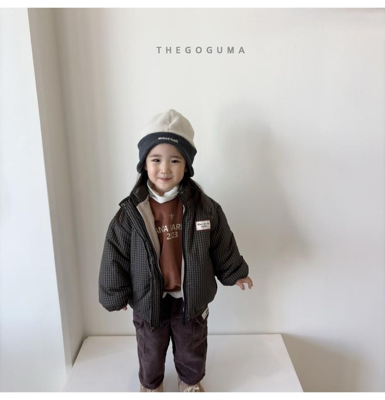ザゴグマ / THE GOGUMA / コーデュロイカーゴ裏起毛パンツ / 韓国子供服 / キッズ / 26winter〖取寄〗*XS~XL*