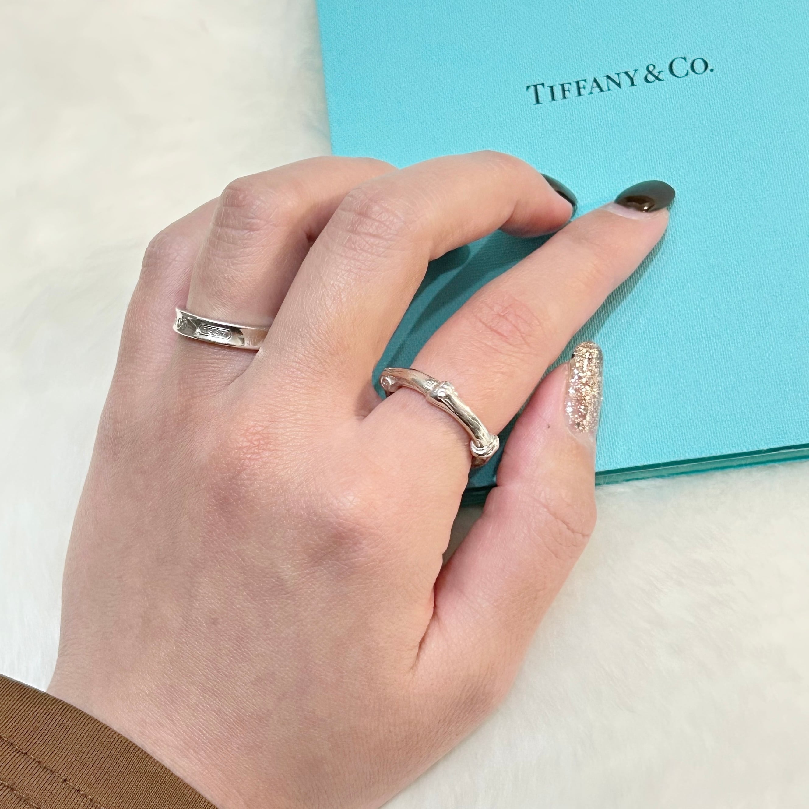 TR7067】Tiffany&Co. bamboo ring/silver925/ティファニー/リング