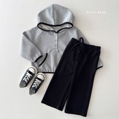 【取寄】Dailybebe カラーペンシルパーカー｜秋服｜韓国子供服｜26/AT