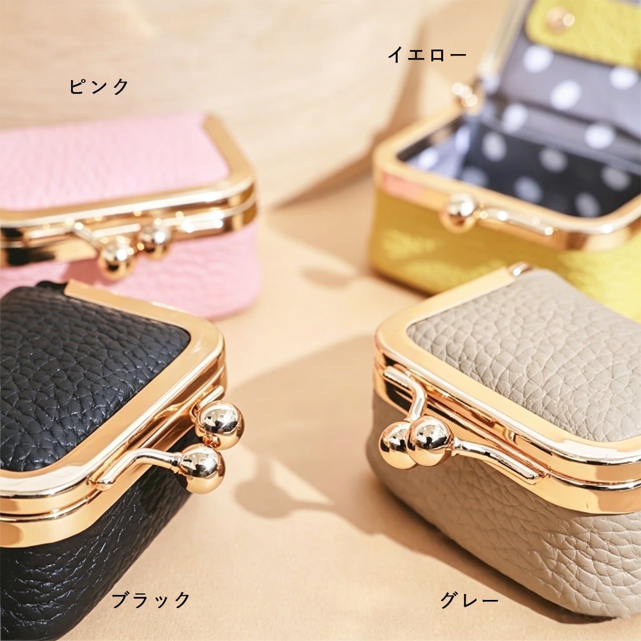 G70 .ミニ本革ジュエリーポーチ コンパクト アクセサリーケース リング