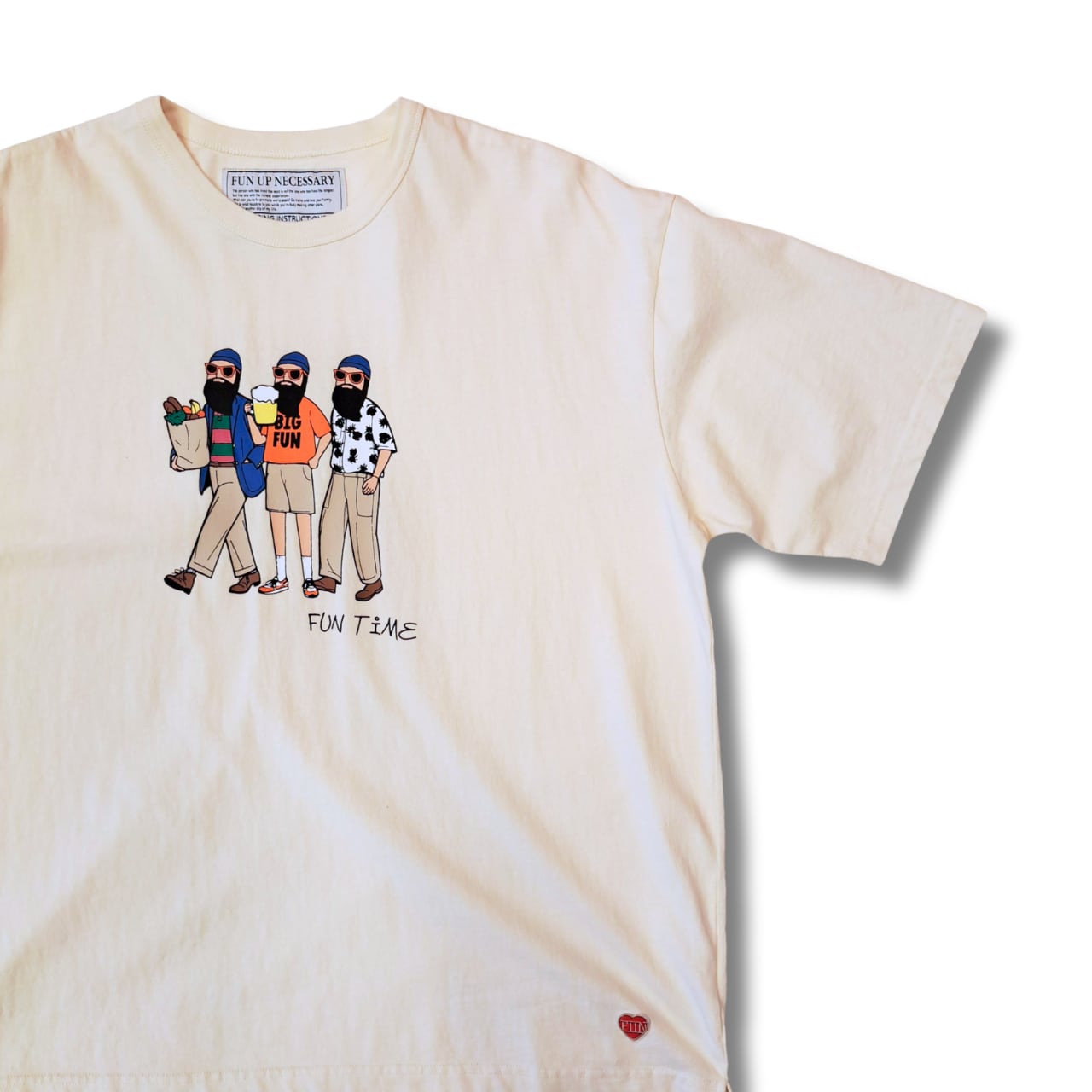 FUN - FUN TIME OJI Tシャツ (pigment sand)