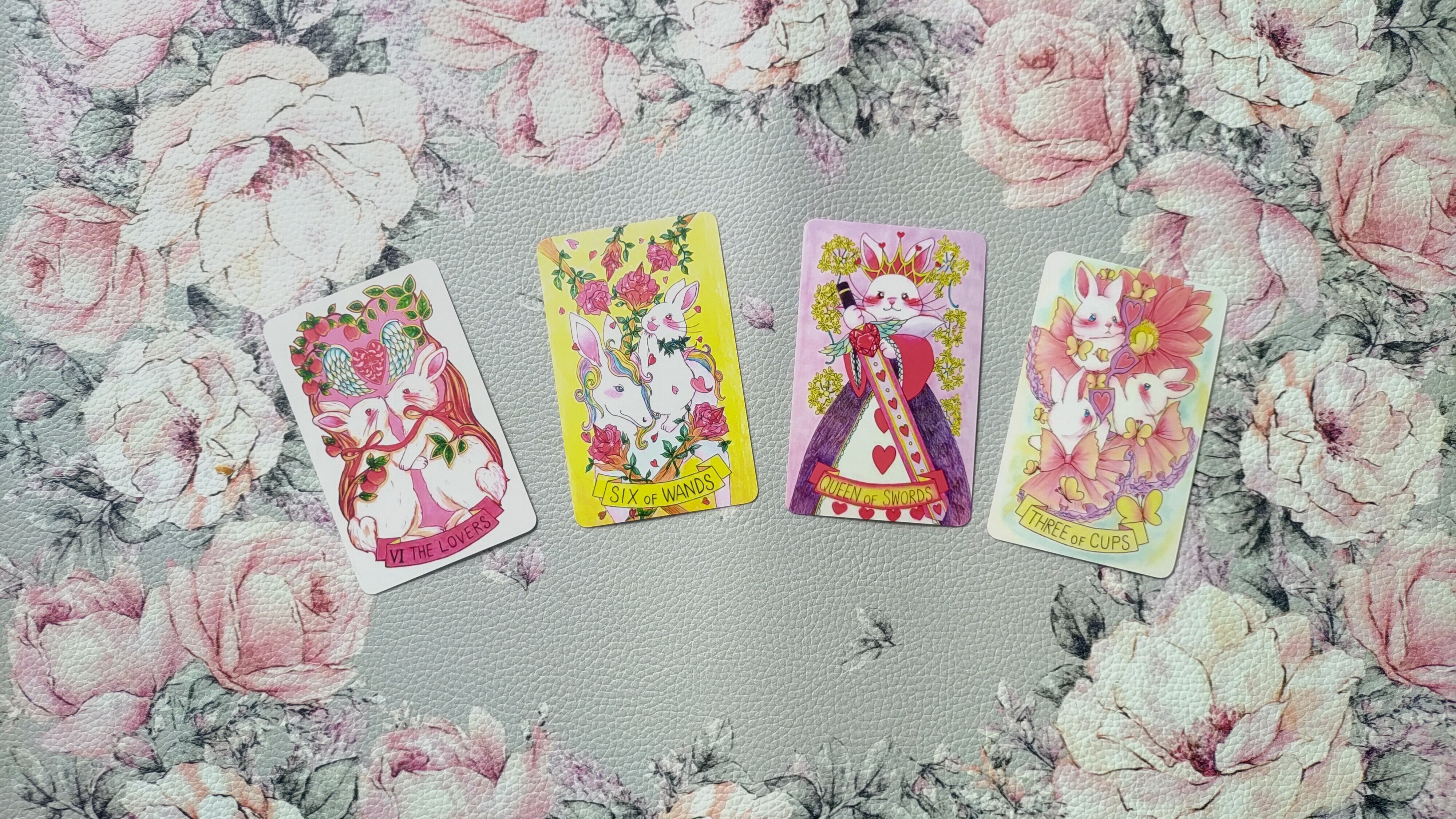 kawaiiうさぎのタロットカード | 占い喫茶小春