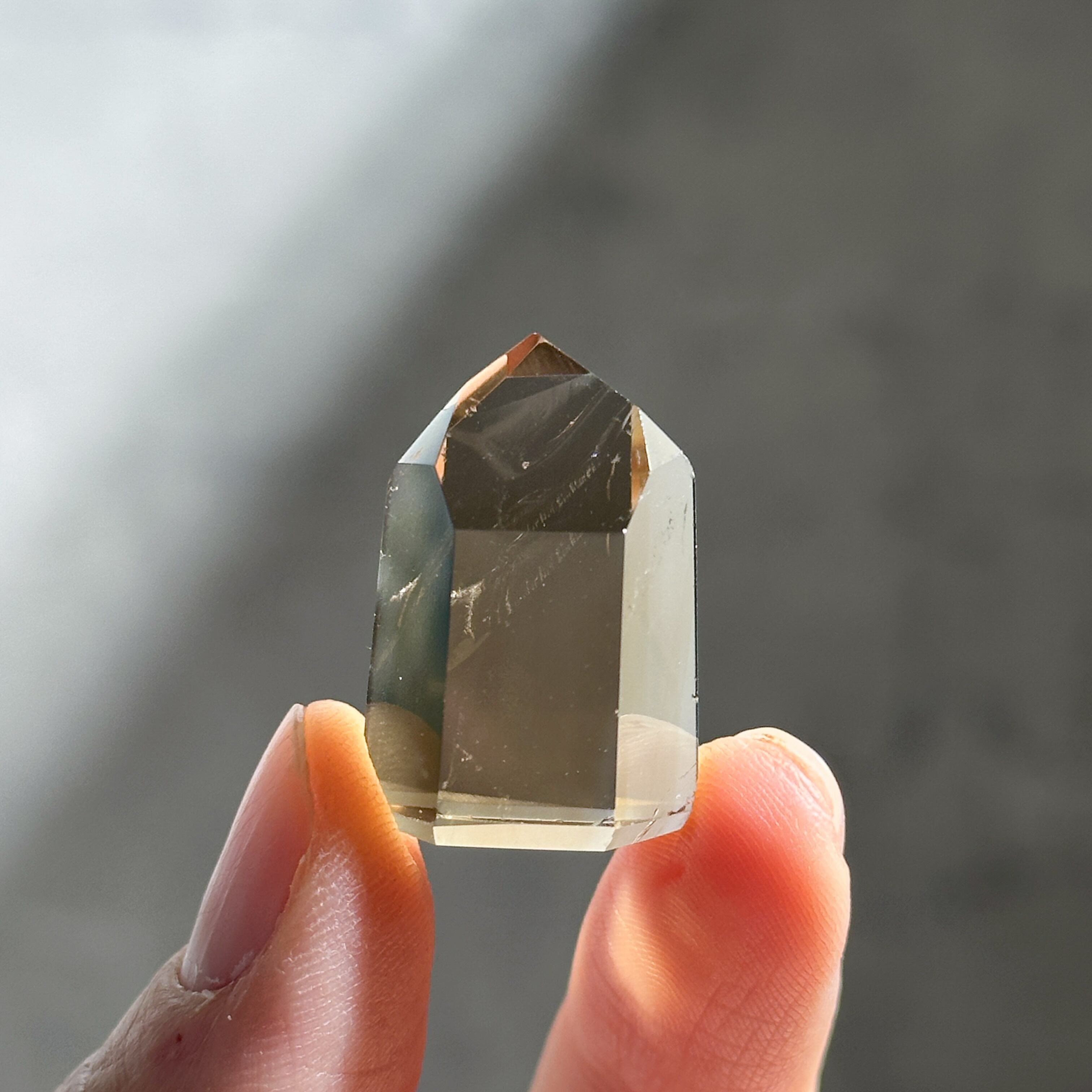 シトリン（黄水晶） タワー3個set 12◇ Citrine ◇ 天然石・鉱物