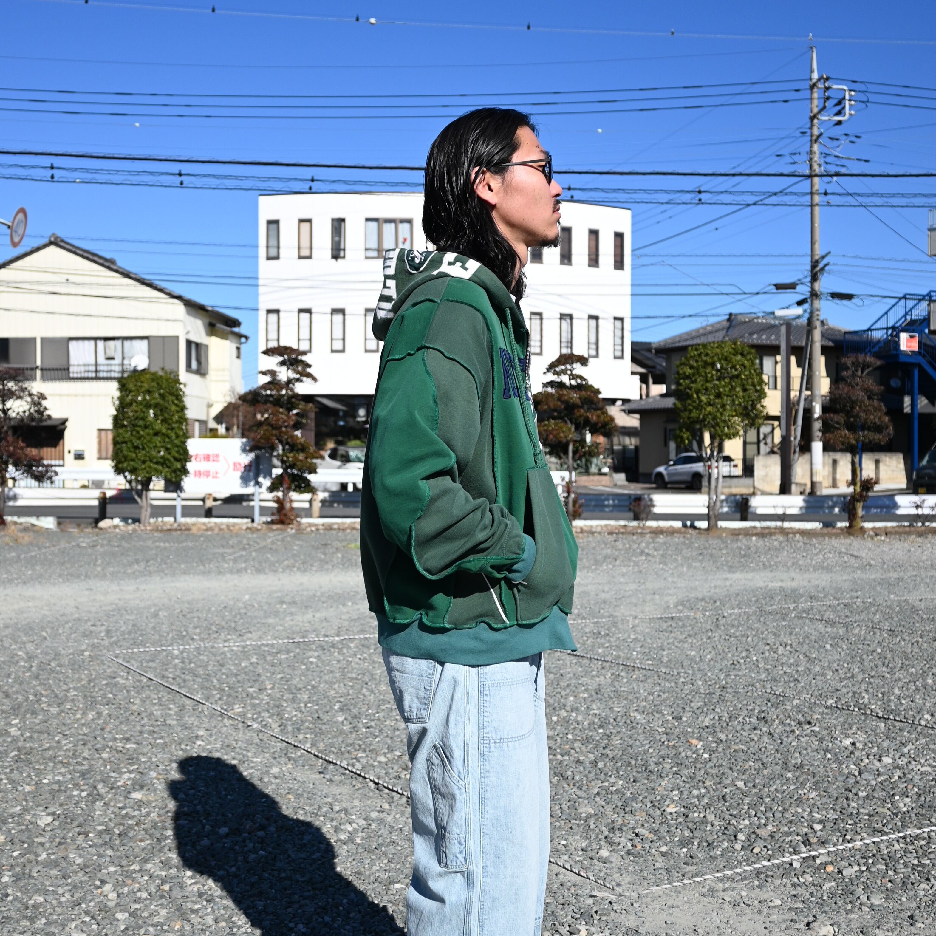 CCU / BAGGY RIDER JACKET スタイル | GANKO
