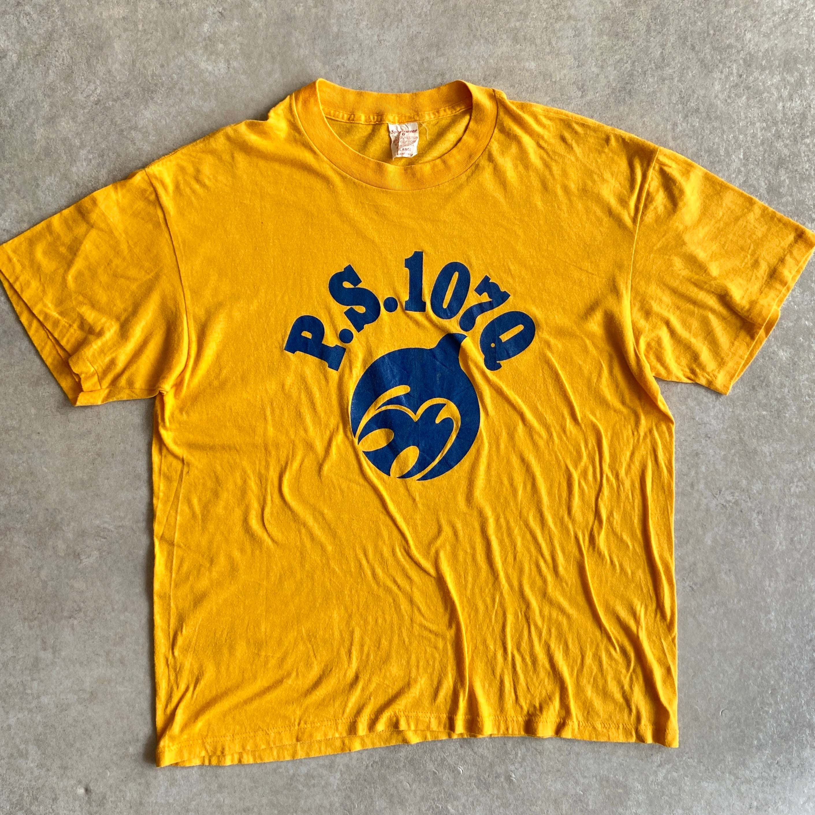 1980s Sportswear Tee XL Made in USA H066