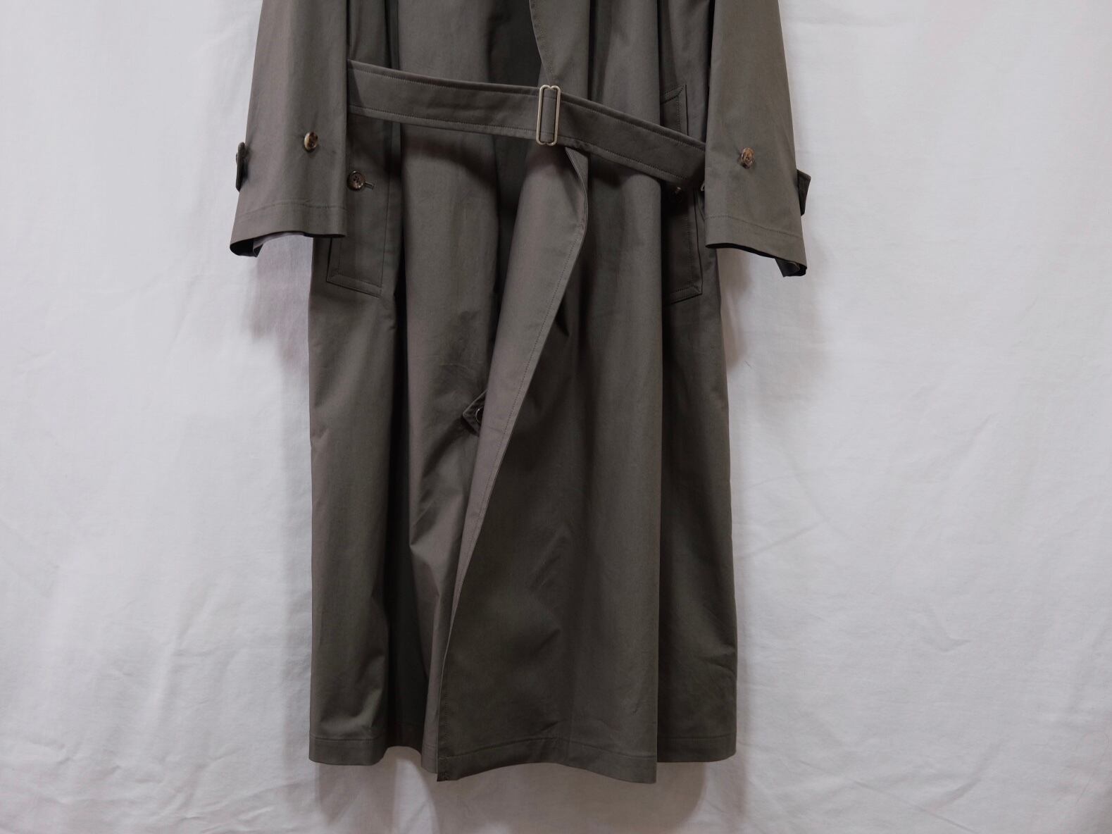 CIOTA”スビンタイプライタータイロッケンコート C.グレー” | Lapel