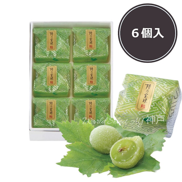 【送料無料】宗家 源吉兆庵　陸乃宝珠　6個入　