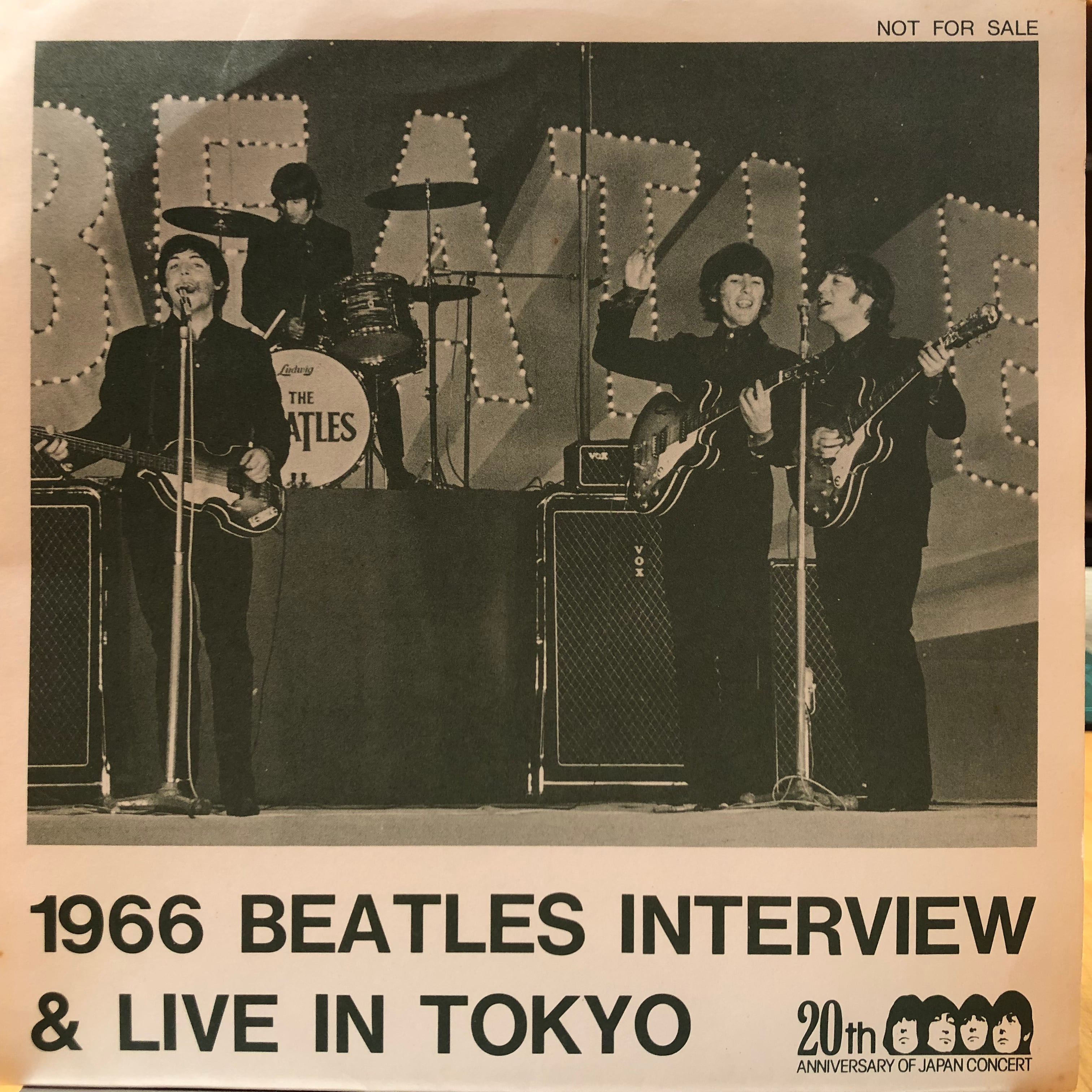 【※THE WHO✨MAXIMUM R&B✨写真集✨洋書✨ソノシート付】 ソノシート】Beatles / 1966 Beatles Interview & Live In Tokyo