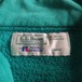 90s VINTAGE ビンテージ　L.L.Bean×Russell Athletic　エルエルビーン　ラッセルアスレチック　ハイネックトレーナー　スウェット　ハーフジップ　エメラルドグリーン　ダブルネーム 商品写真8