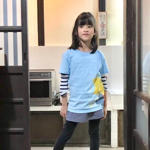 【SKY BLUE/スカイブルー】 KIDS  "Buttercup T "  Tシャツ キッズサイズ おしゃれ な オリジナルデザイン