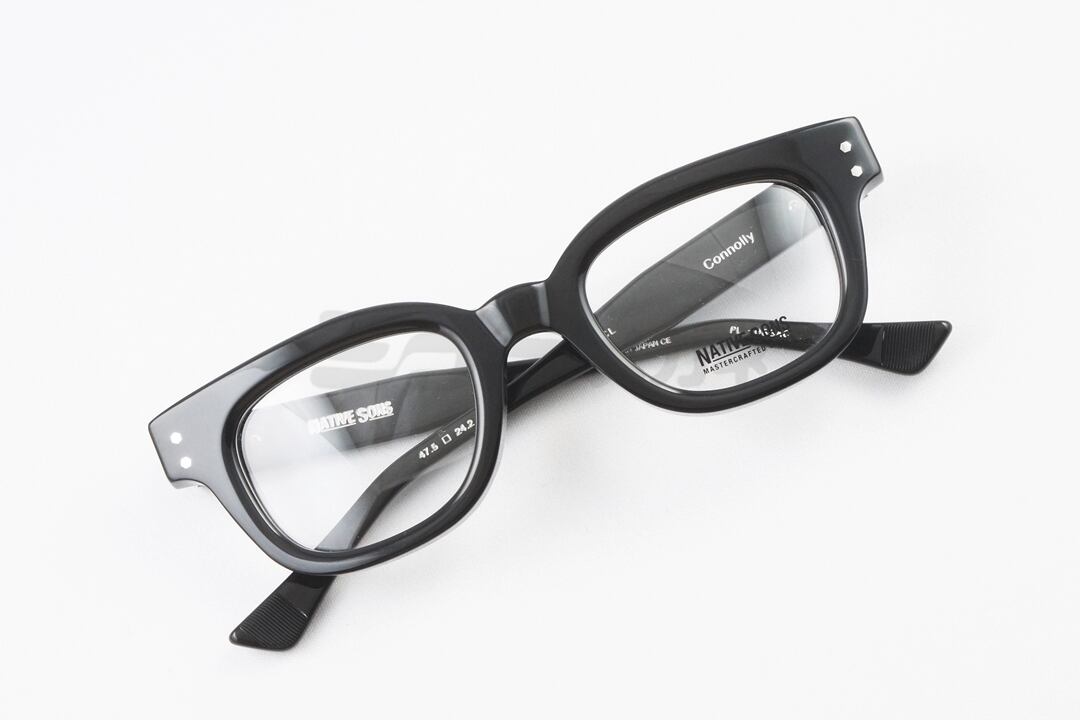 NATIVE SONS メガネ Connolly Col.Black Crystal PL-066AC
