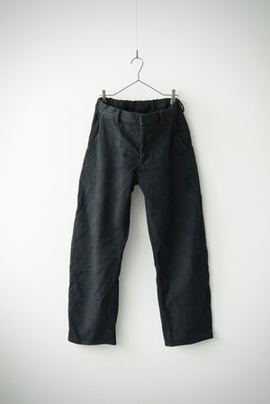 Sashiko / Curve Pants (BLACK)