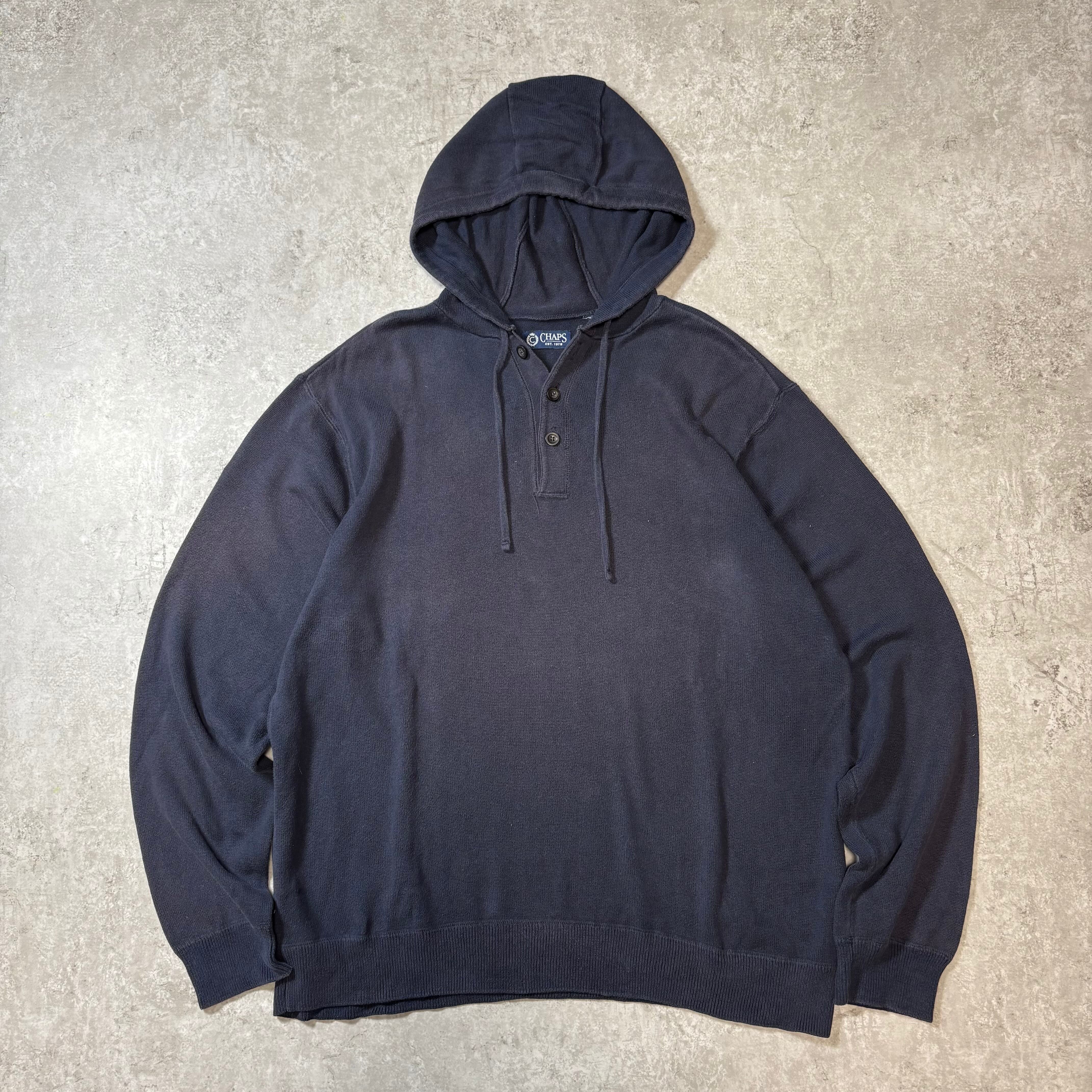 2000s~ "CHAPS" Henry Neck Hoodie