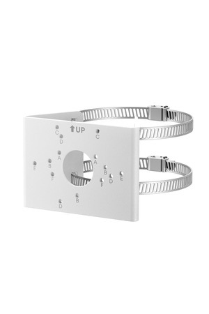 【努力特価】Eufy 屋外カメラ取付金具 ポール用 穴あけ不要 / 直径50~150mmのポールに対応 / 屋外用防犯カメラ 固定用/ブラケット/円柱/ハウジング/マウント/Pole Mount
