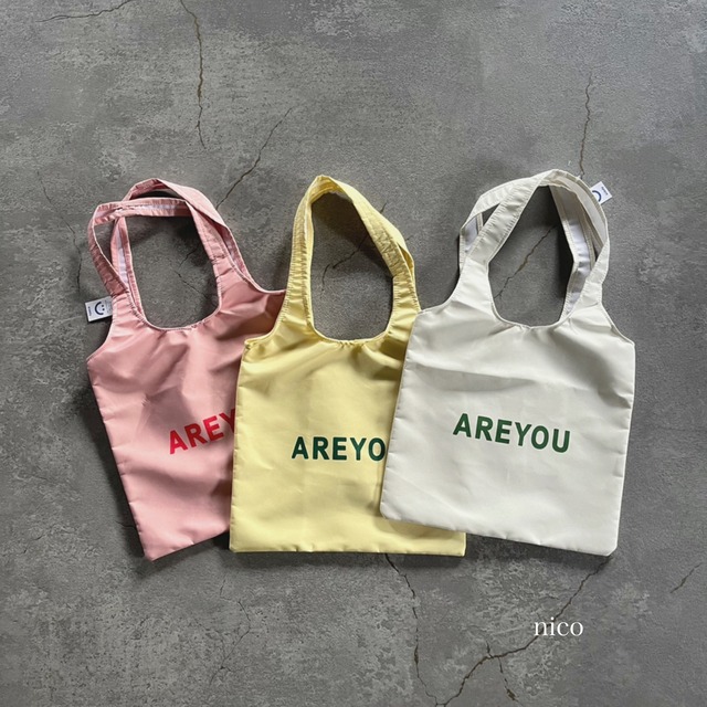 ARE YOU トートBAG