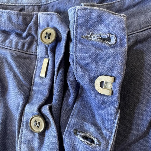 50-60s Vetra フレンチワーク コットン ブルー パンツ W32 詳細写真9