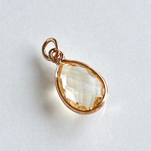 【Pendant top】citrine−シトリンチャーム