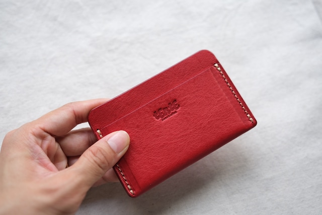 《即納》pass case【red】
