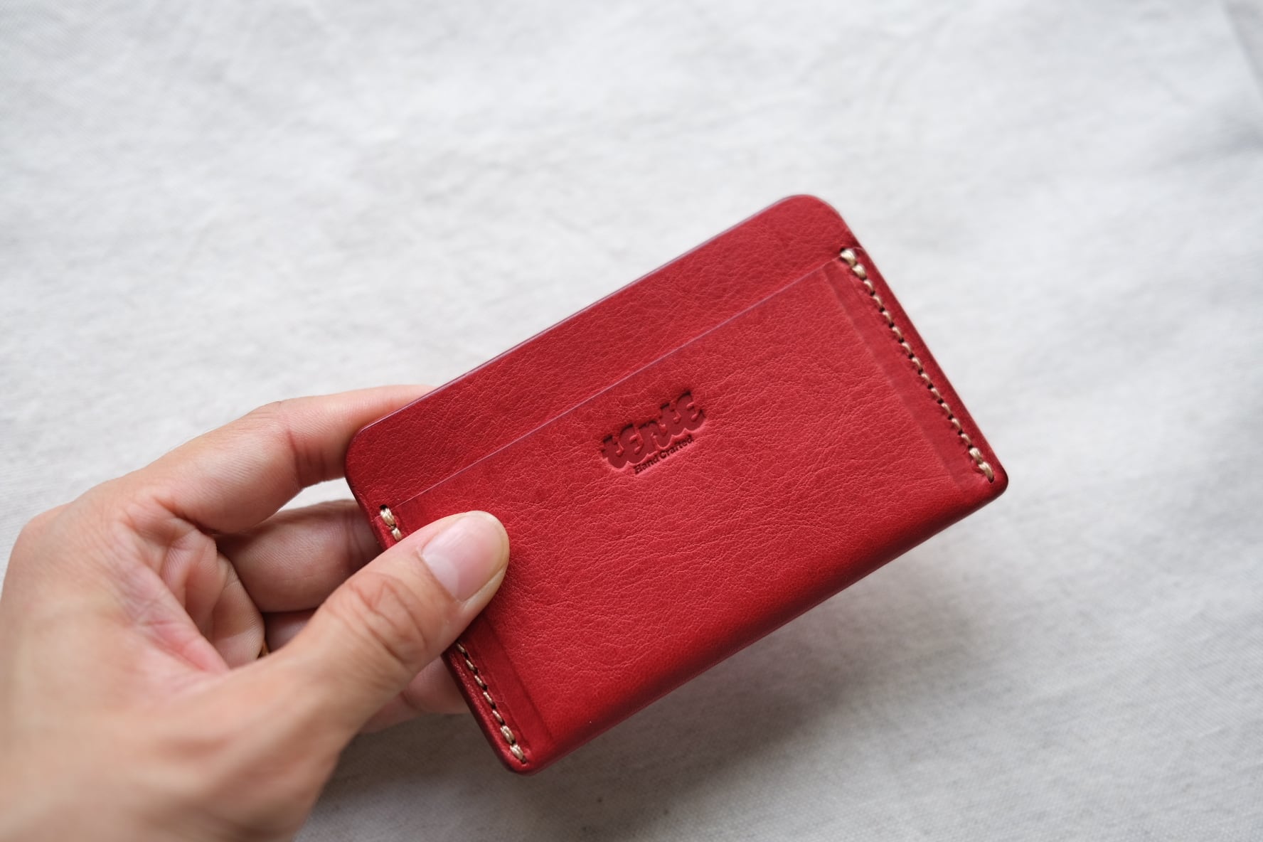 《即納》pass case【red】