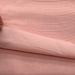 NY060◆2m◆M◆綿ポリエステル混シャーティング生地◆ピンク