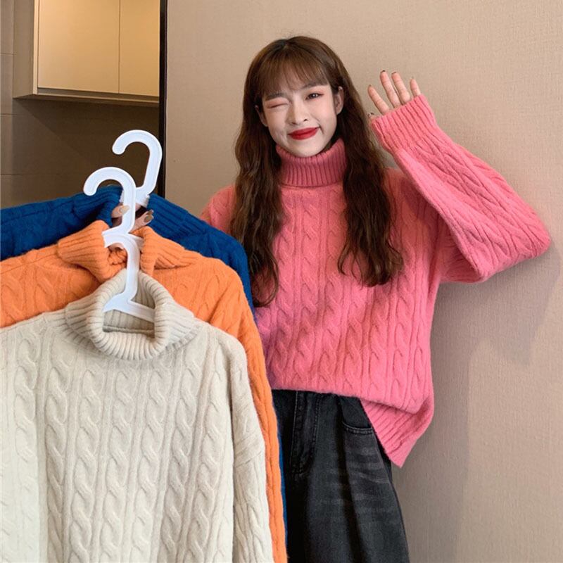 セーター レディーススタイルルーズニットトップス ウィンター 冬物 YY-ファッション9091546332