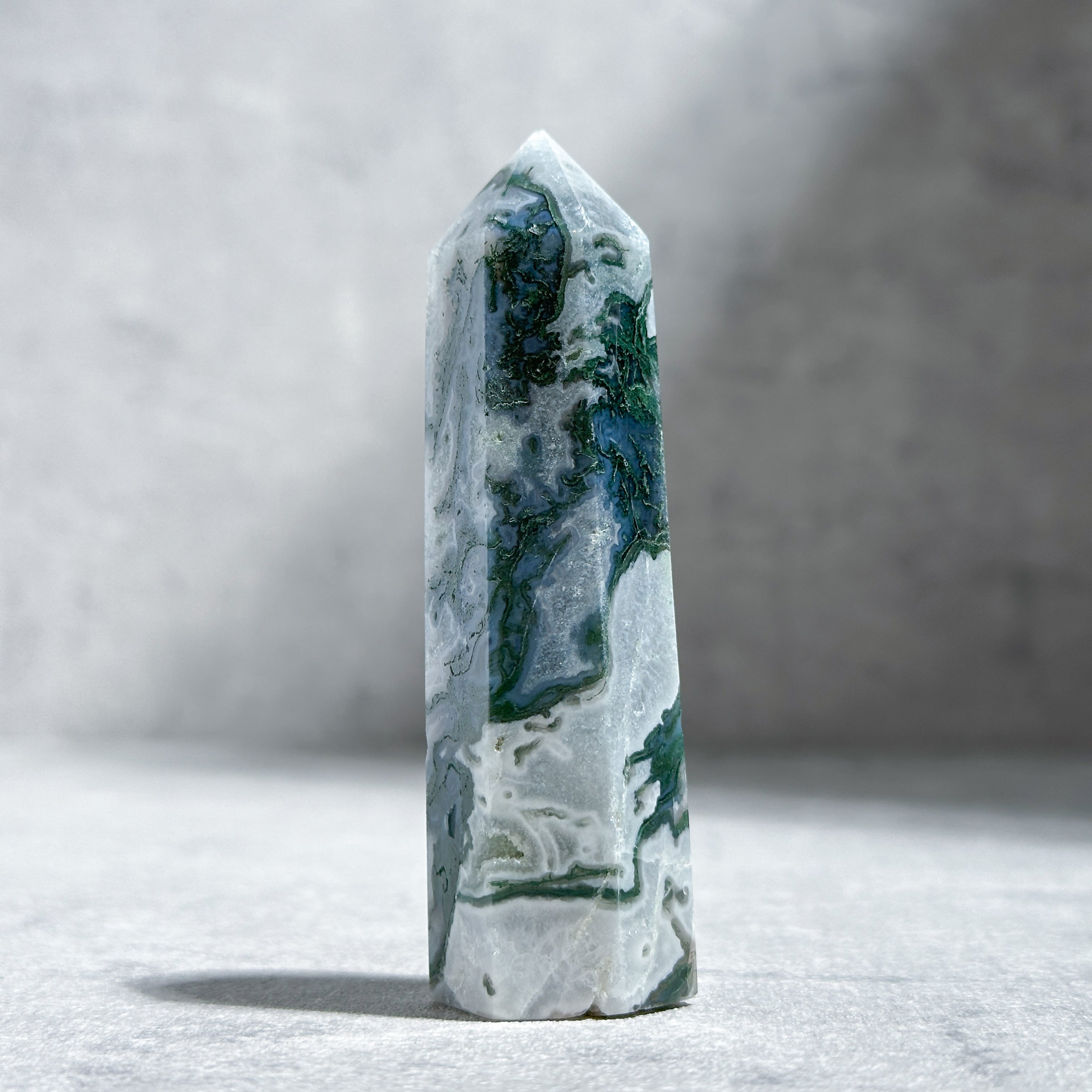 モスアゲート タワー モスアゲート タワー33◇ Moss Agate ◇天然石・鉱物