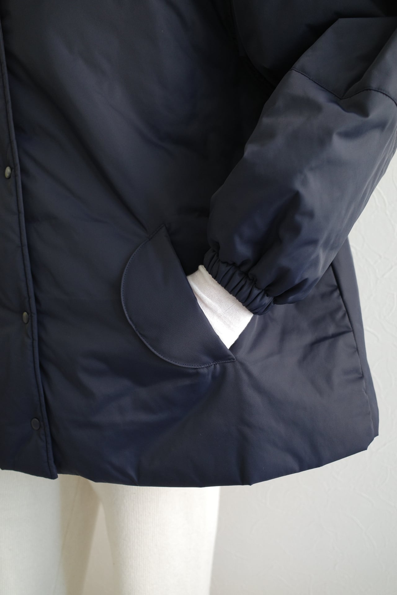 撥水 tent batting light blouson (navy) | e L L a 