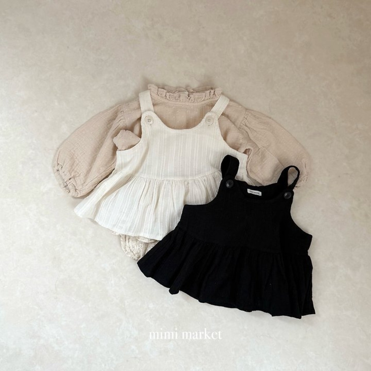 【取寄/韓国直送】mimimarket 26/AU ベストブラウス|秋服|韓国子供服