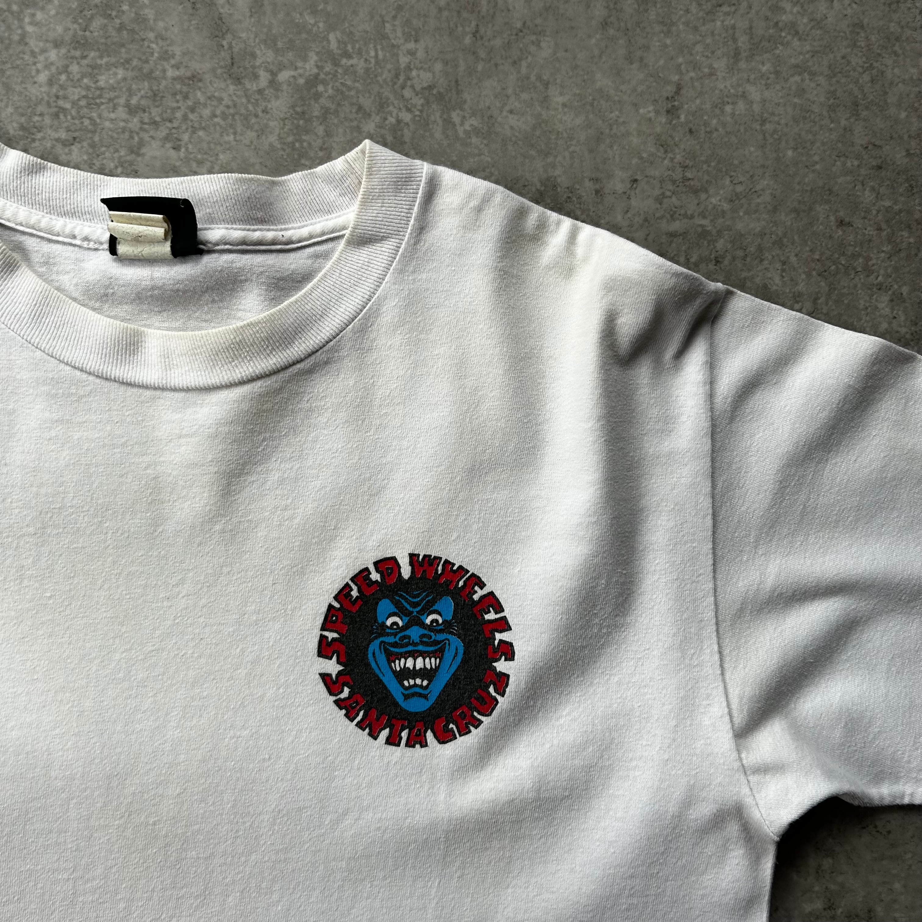 00s サンタクルーズ tシャツ NHSタグ ホワイト スクリーミングハンド