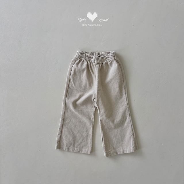 《予約》送料無料【lalaland】Bibi Bootcut Pants
