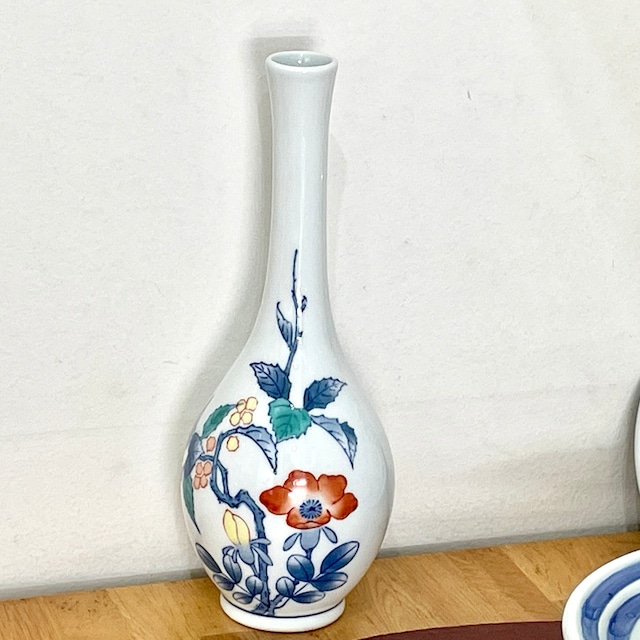 花瓶　細い花瓶　