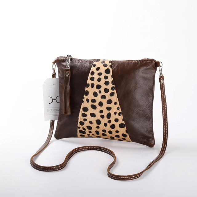 【お取り寄せ】 Crossover Animal Print Handbag アニマルプリントショルダーバッグ