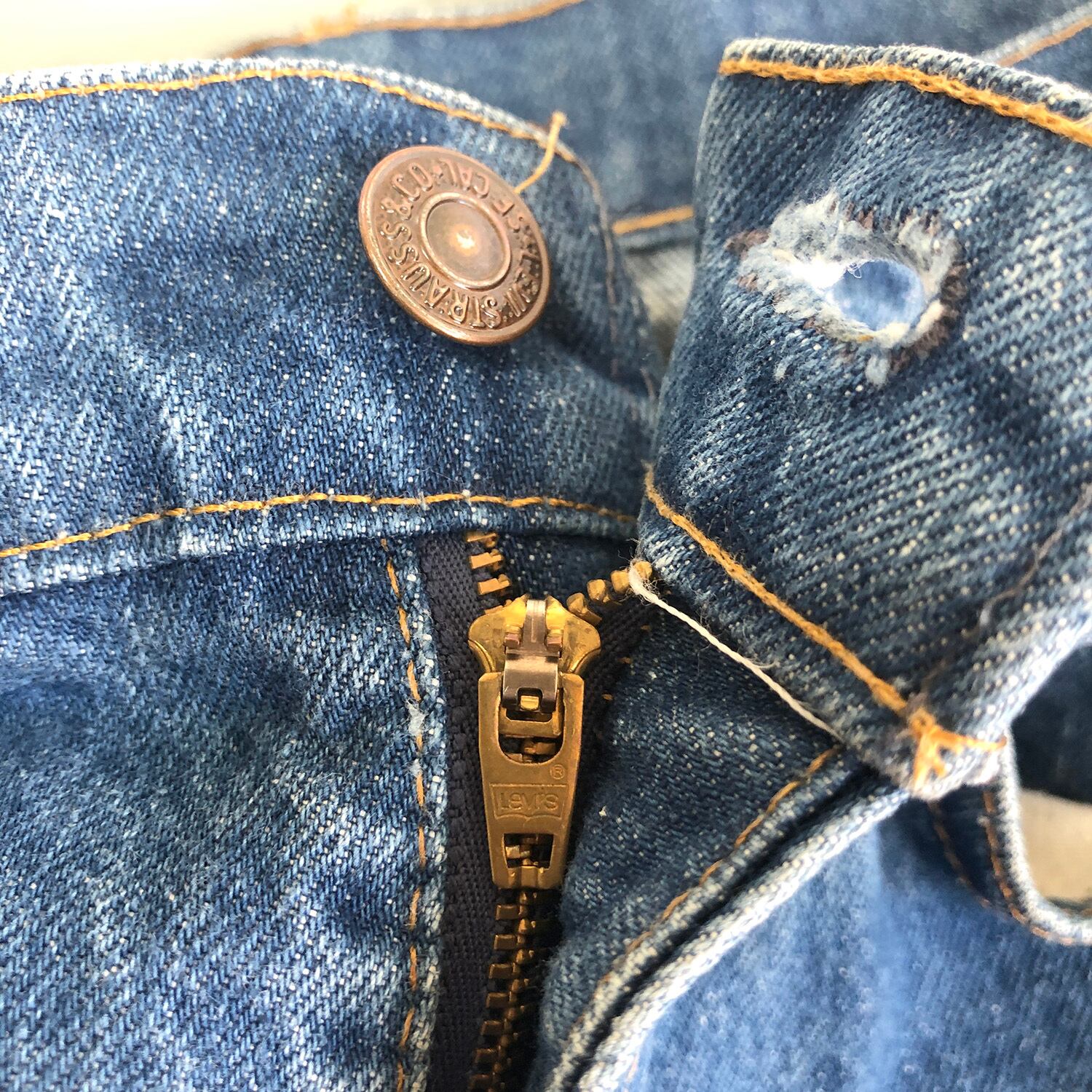 80s Levi's 517 W33×L32 オレンジタブ　ブーツカット デニム