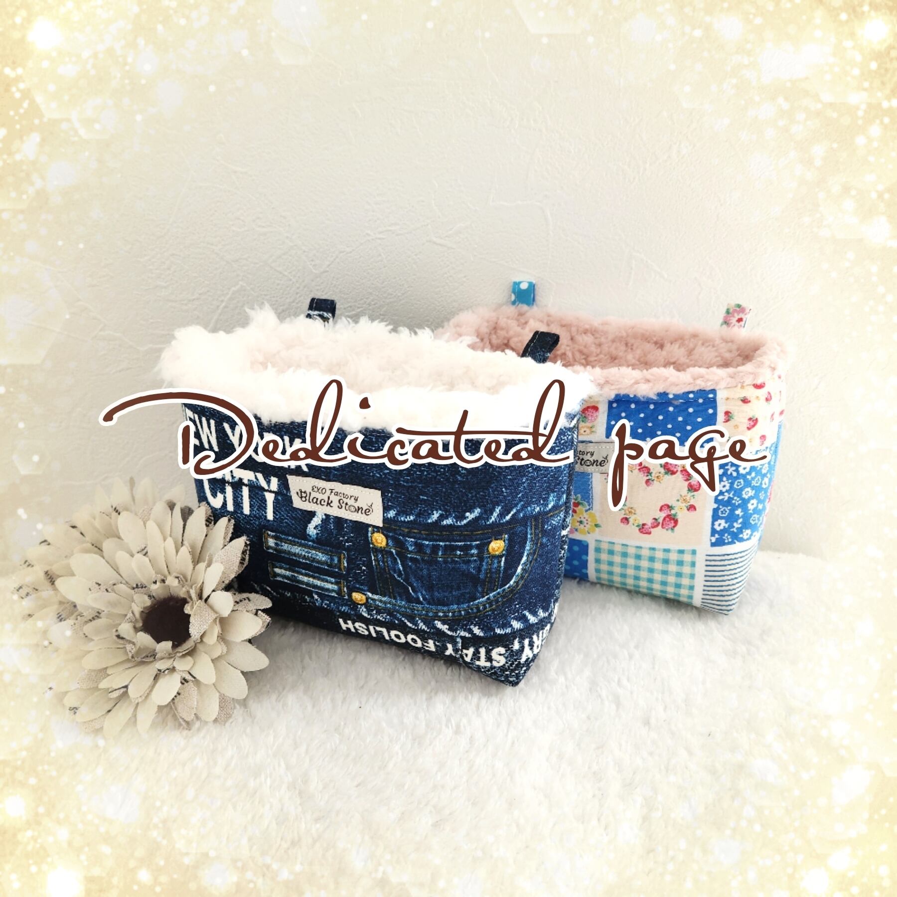 お客様専用ページ☘スクエアポーチ