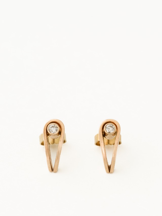 Diamond Hoop Earrings