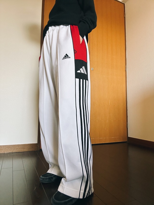 （PT668）90’s old adidas jersey pants