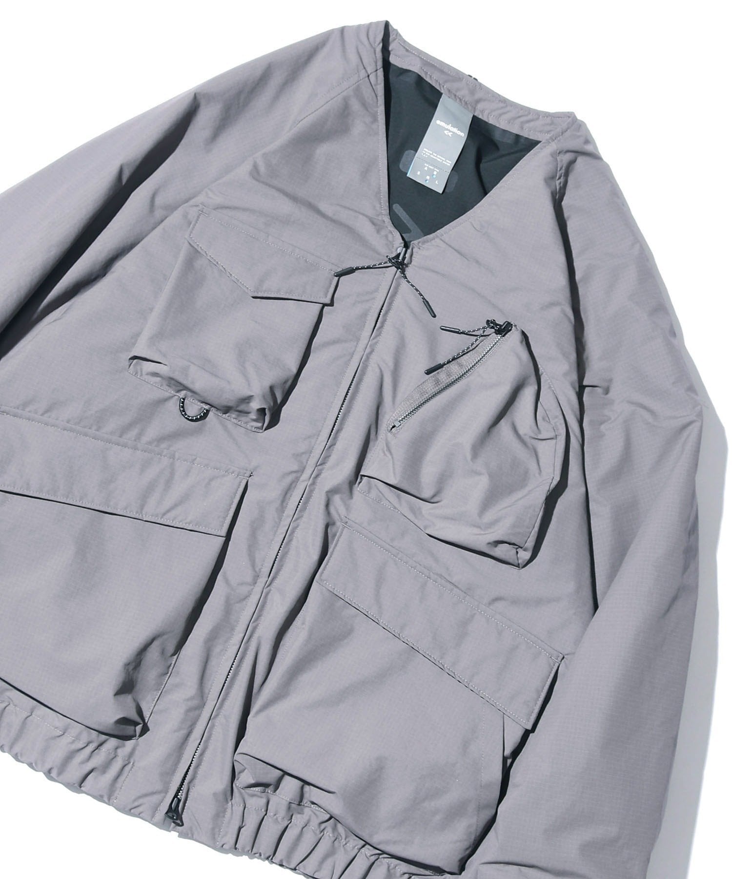 emulation (エミュレーション) AIR DOWN オペレーション ブルゾン