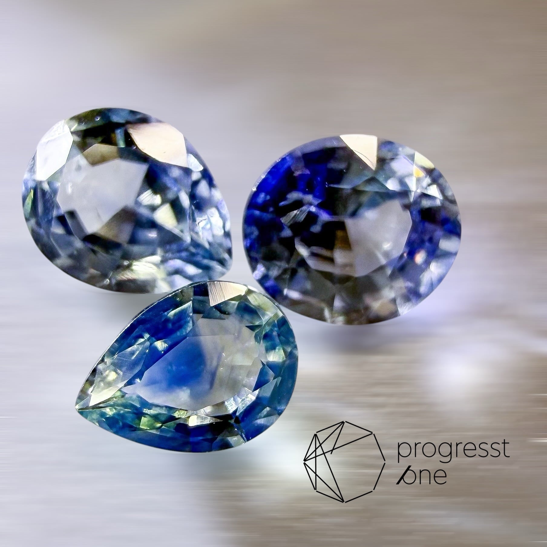 バイカラーサファイア0.25-0.54ct | progresstone