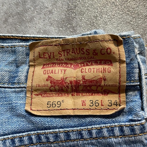 【W36 L34】 エジプト製 usa levi's リーバイス 569 詳細写真3