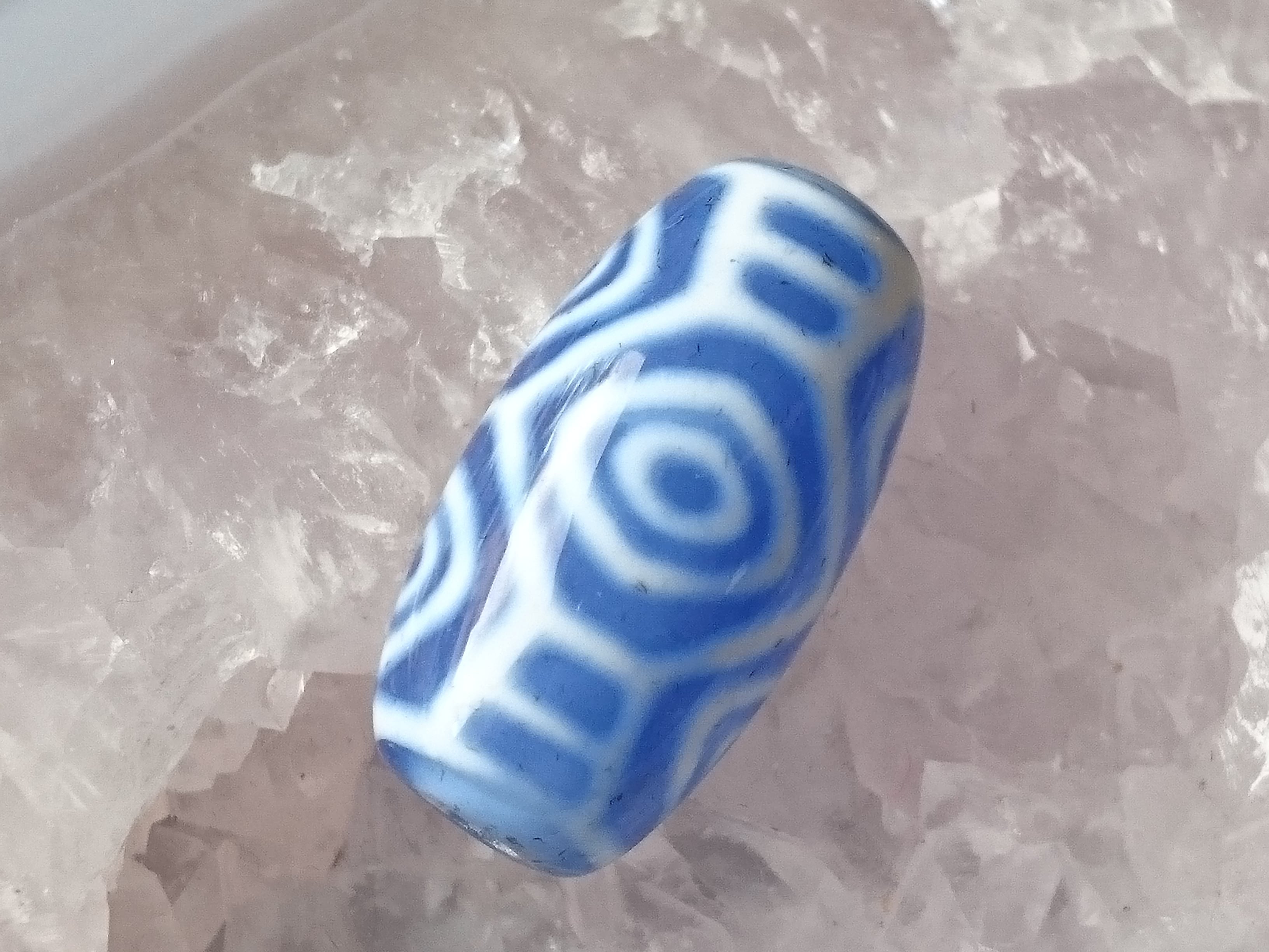 青玉髄✨龍眼天珠 | F*