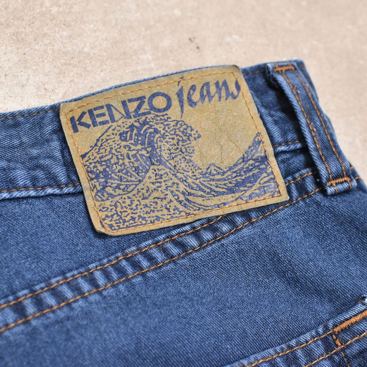 90s Japan KENZO jeans denim pants | 古着屋 grin days memory 【公式