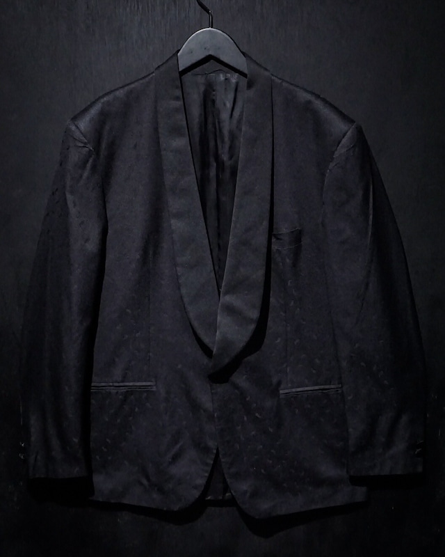 【WEAPON VINTAGE】Paisley Pattern Vintage Tuxedo Tailored Jacket