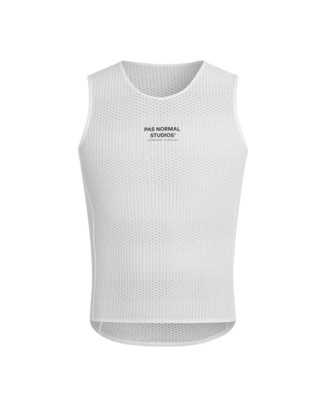 Pas Normal Mechanism Pro Sleeveless Baselayer White